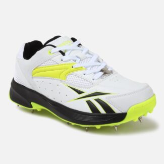 Men White Cricket Shoes